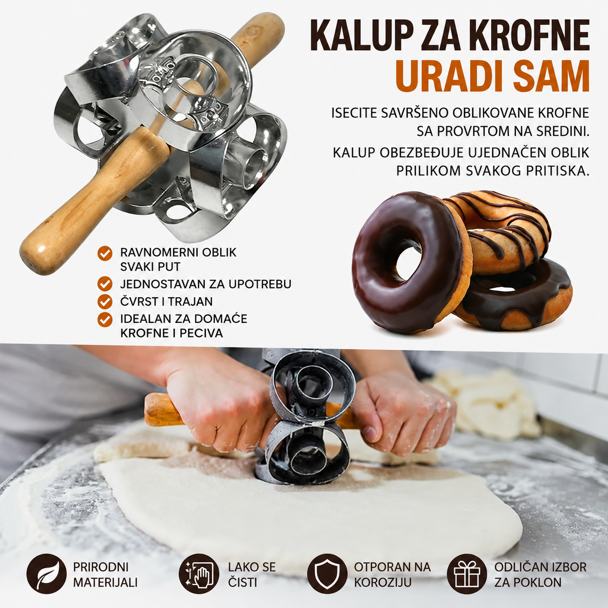 Kalup za Savršene Krofne