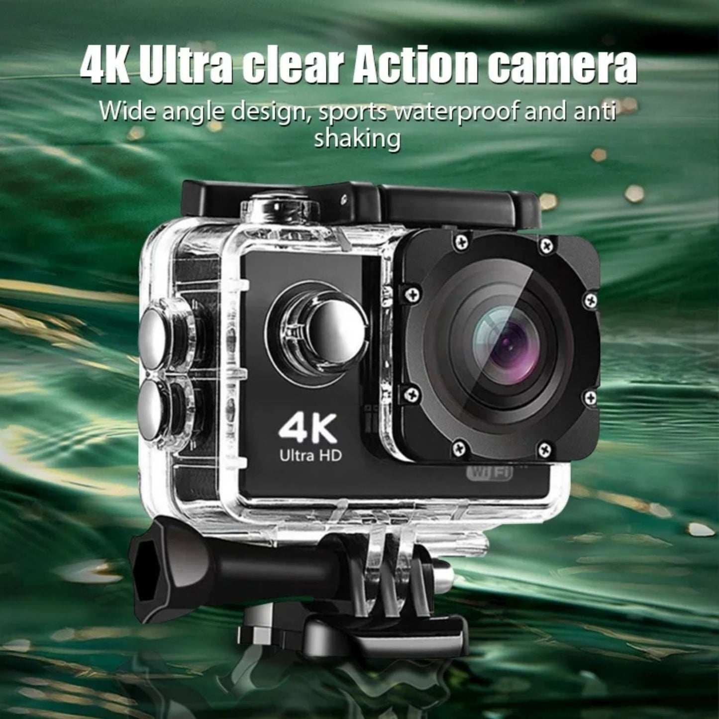 Akciona sportska KAMERA - ULTRA HD 4K WiFi
