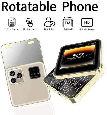 i19 Pro – Rotirajući Mini Mobilni Telefon