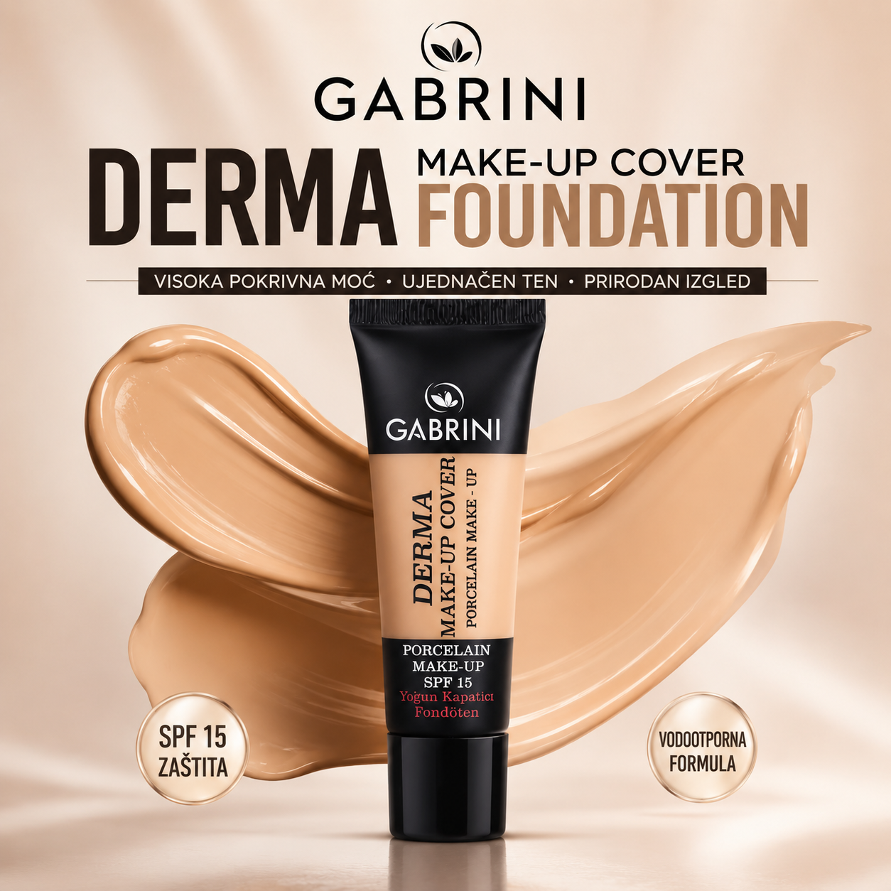Gabrini Derma Cover – Puder za Savršeno Prekrivanje