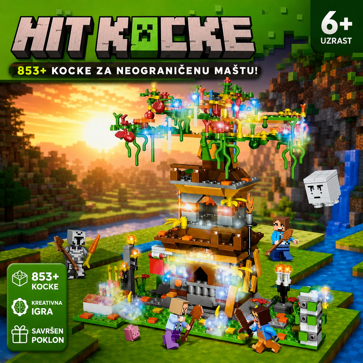 MINECRAFT KOCKICE