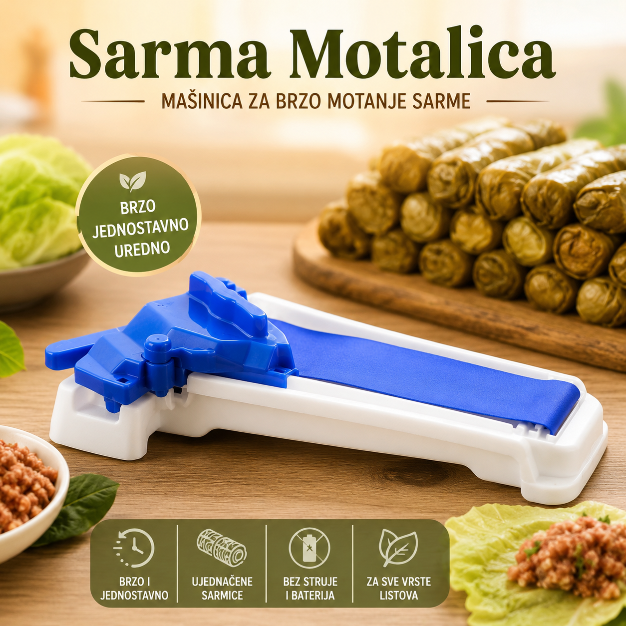 Mašinica za Motanje Sarme