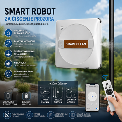 SMART Robot za Automatsko Čišćenje Prozora