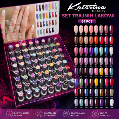 Katerina Beauty Set Trajnih Lakova