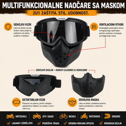 Black Phantom™ Moto Zaštitni Set