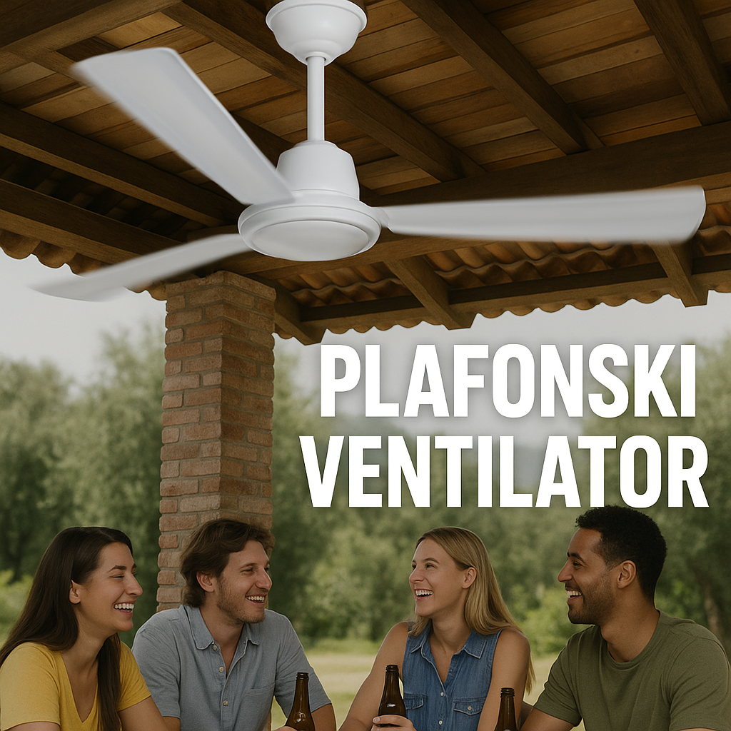 TURBO Plafonski Ventilator - 5 BRZINA