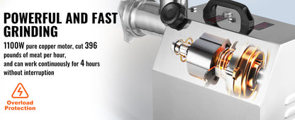 Inox PROFESIONAL - Mašina za Mljevenje Mesa