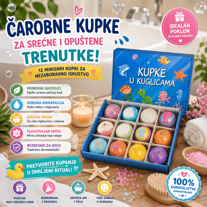 Šumeće Kugle za Kupanje sa Iznenađenjem